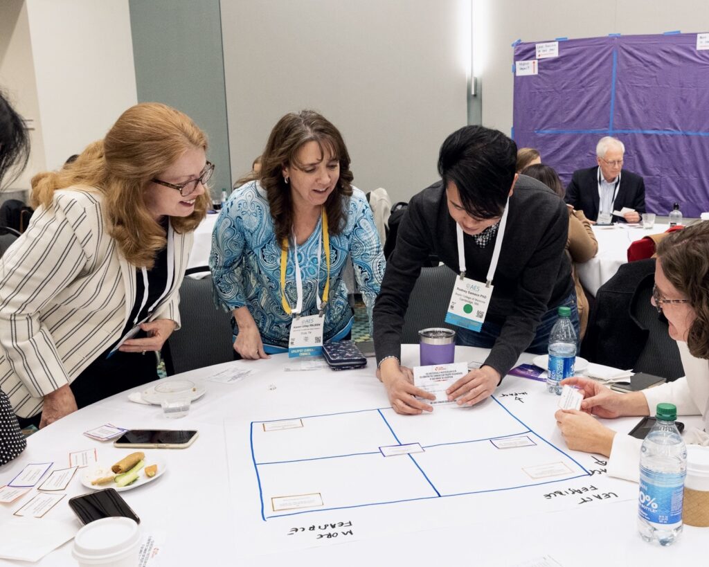 Table discussion at American Epilepsy Society (AES) annual meeting in Orlando, Florida